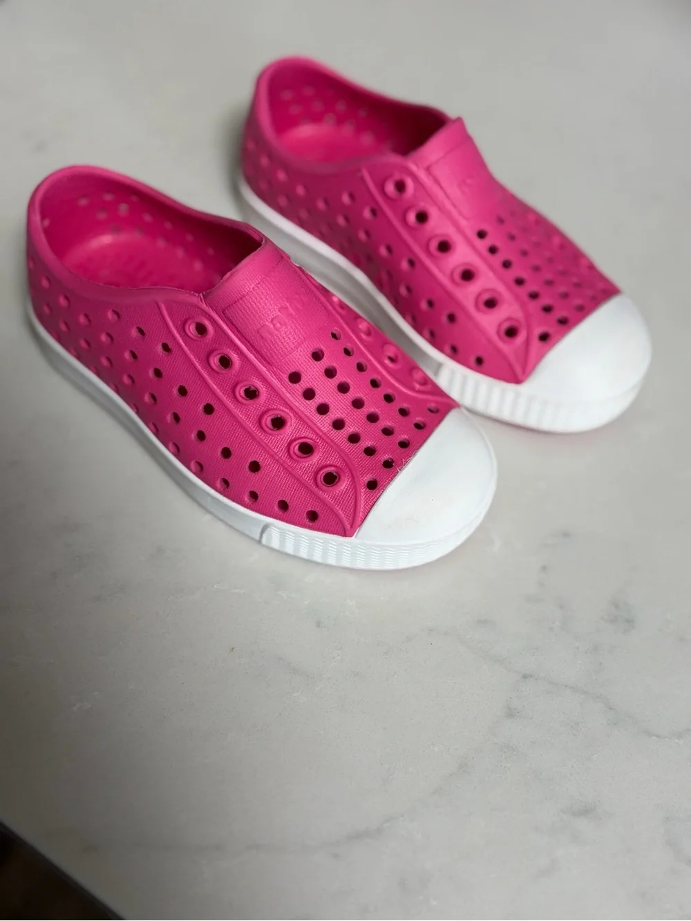 Native shoes  toddler girl size 7
